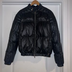 LOUIS VUITTON BOMBER BLACK JACKET